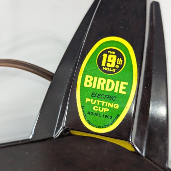 Vintage Birdie Electric Putting Cup the 19th Hole, model 1903 Tested Works - Picture 3 of 8